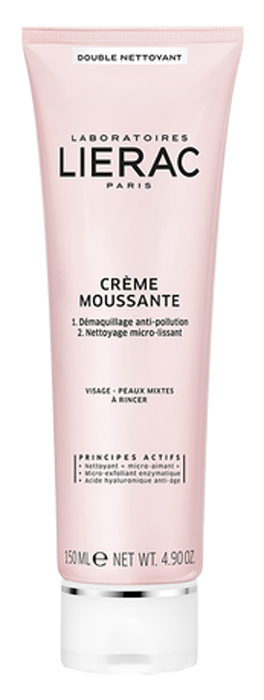 LIERAC DEMAQUILLANT CREMA MOUSSE A DOPPIA AZIONE 150 ML - goldeneffe.it