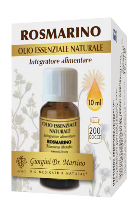 ROSMARINO OLIO ESSENZIALE NATURALE 10 ML - goldeneffe.it