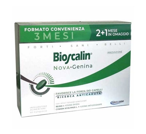 BIOSCALIN NOVA GENINA 90 COMPRESSE 2+1 OMAGGIO - goldeneffe.it