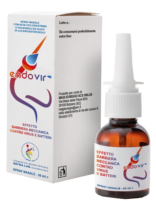 ENDOVIR SPRAY NASALE 20 ML - goldeneffe.it