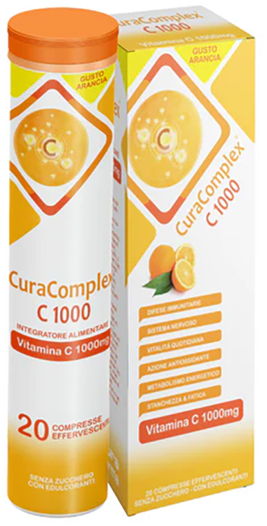 CURA COMPLEX C VITAMINA C 20 COMPRESSE - goldeneffe.it