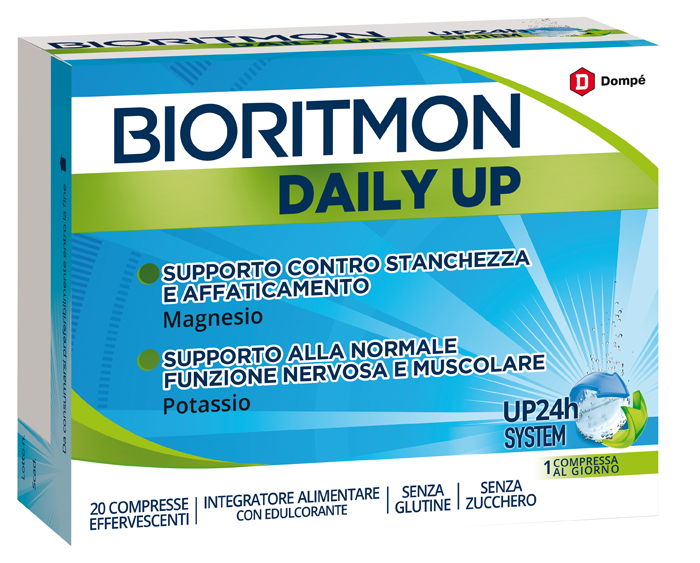 BIORITMON DAILY UP 20 COMPRESSE SENZA ZUCCHERO - goldeneffe.it