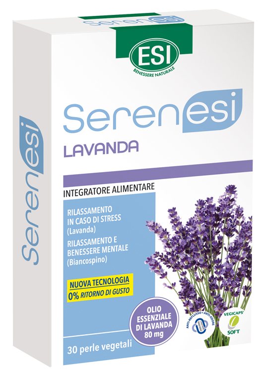 ESI SERENESI LAVANDA 30 PERLE VEGICAPS - goldeneffe.it