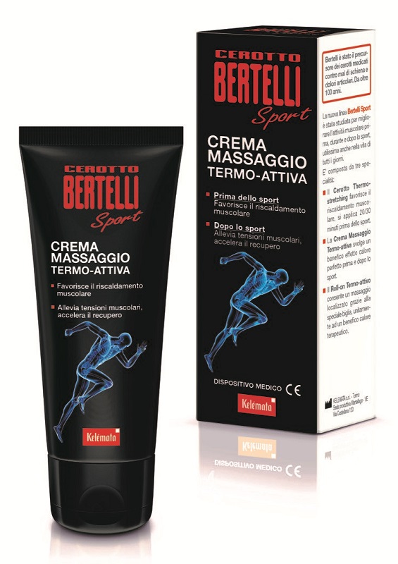 BERTELLI CEROTTO SPORT CREMA MASSAGGIO TERMO ATTIVA 75 ML - goldeneffe.it