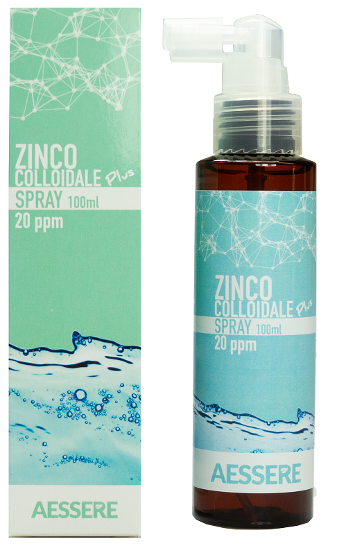 ZINCO COLLOIDALE PLUS SPRAY 20 PPM 100 ML - goldeneffe.it
