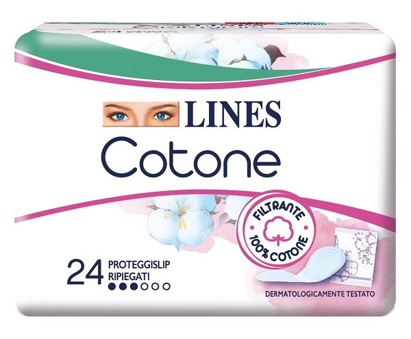 LINES COTONE BIO SALVASLIP RIPIEGATI 24 PEZZI - goldeneffe.it