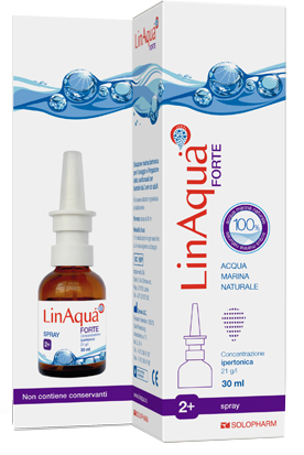 SPRAY IPERTONICO NASALE DECONGESTIONANTE LINAQUA FORTE 30 ML - goldeneffe.it