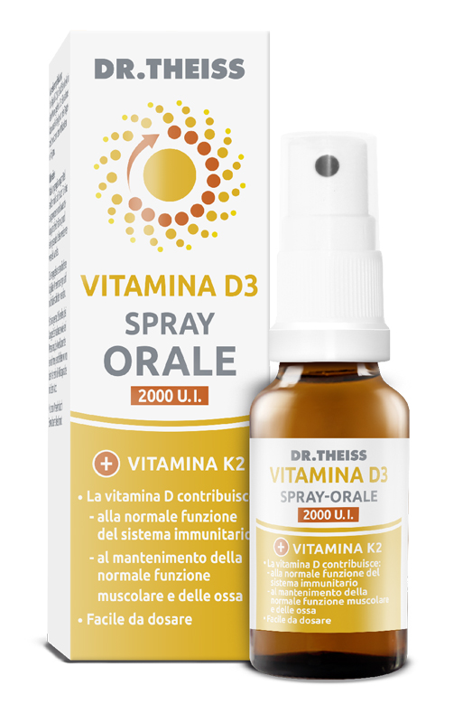 THEISS VITAMINA D3 SPRAY ORALE 20 ML - goldeneffe.it