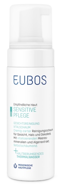 EUBOS SENSITIVE MOUSSE DETERGENTE 150 ML - goldeneffe.it