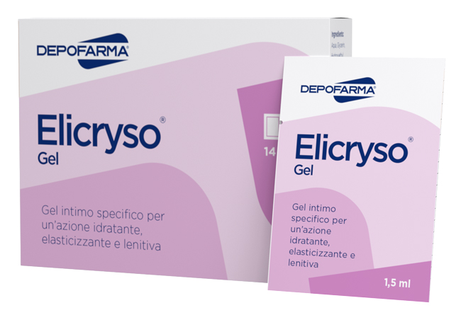 ELICRYSO GEL INTIMO IDRATANTE ELASTICIZZANTE E LENITIVO 14 BUSTINE DA 1,5 ML - goldeneffe.it
