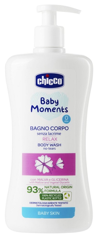 CHICCO BABY MOMENTS BAGNO RELAX 500 ML - goldeneffe.it