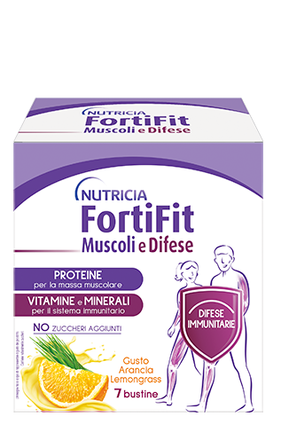 FORTIFIT MUSCOLI&DIFESE ARANCIA 7 BUSTINE - goldeneffe.it