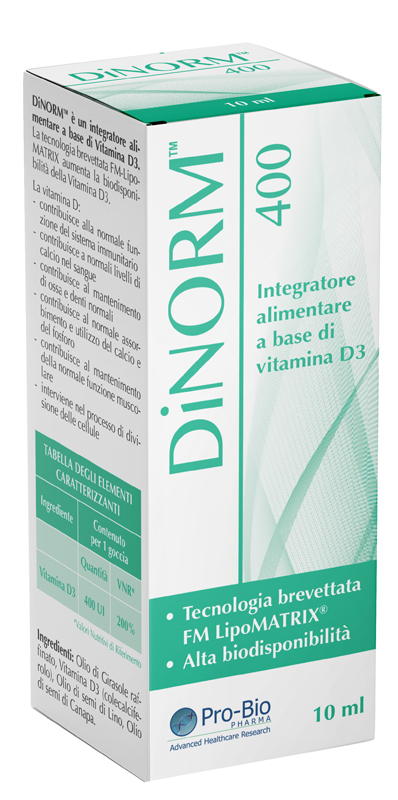 DINORM 400 GOCCE 10 ML - goldeneffe.it