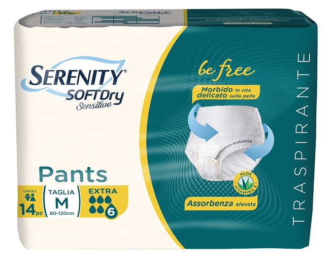 SERENITY PANTS SD SENSITIVE EXTRA M 14 PEZZI - goldeneffe.it