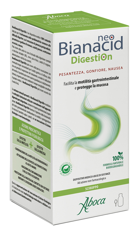 NEOBIANACID DIGESTION SCIROPPO 180 G - goldeneffe.it