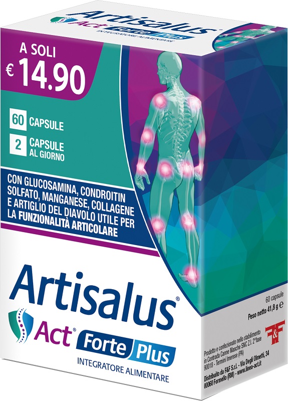 ARTISALUS ACT FORTE PLUS 60 CAPSULE - goldeneffe.it
