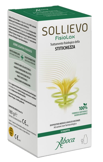 SOLLIEVO FISIOLAX SCIROPPO 180 G - goldeneffe.it