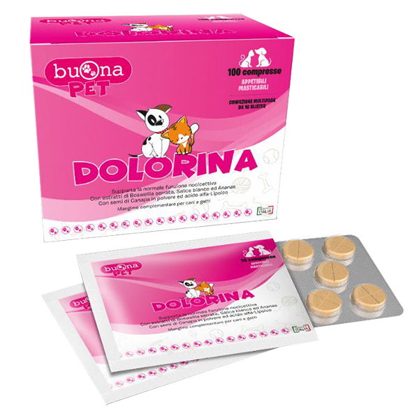 DOLORINA 100 COMPRESSE MASTICABILI - goldeneffe.it