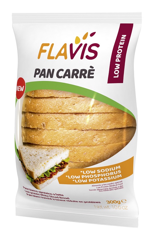 FLAVIS PAN CARRE' APROTEICO 300 G - goldeneffe.it