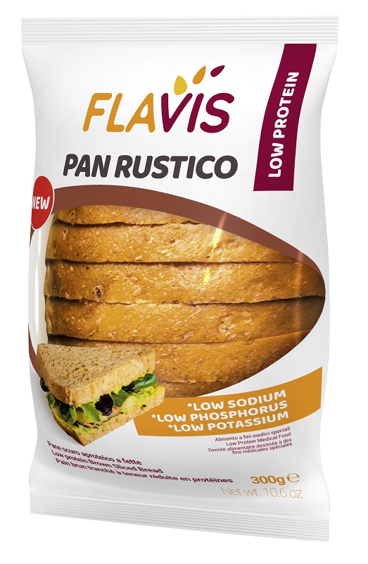 FLAVIS PAN RUSTICO APROTEICO 300 G - goldeneffe.it
