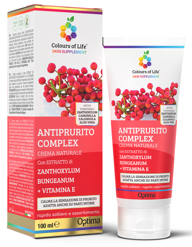 COLOURS OF LIFE SKIN SUPPLEMENTE ANTIPRURITO COMPLEX CREMA 100 ML - goldeneffe.it