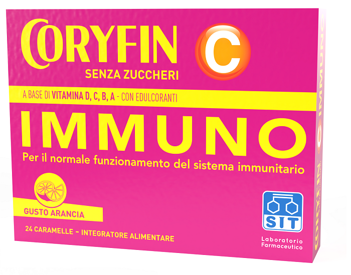 CORYFIN C IMMUNO 24 CARAMELLE - goldeneffe.it