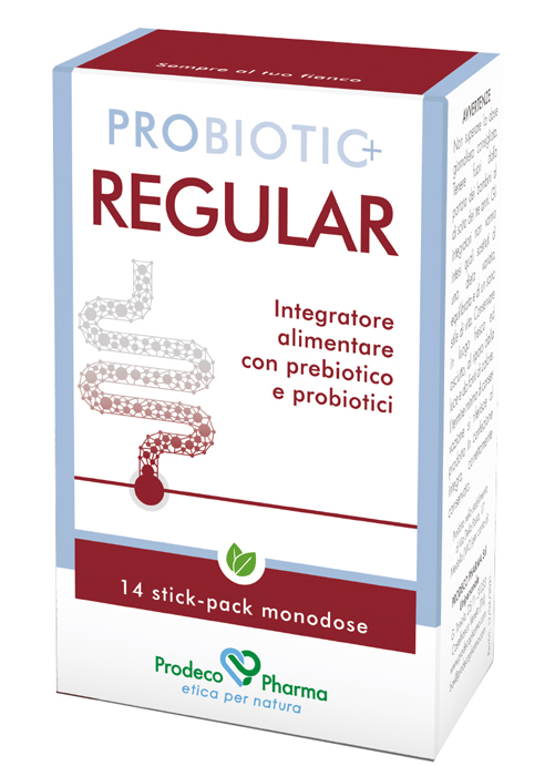 PROBIOTIC+ REGULAR 14 STICKPACK - goldeneffe.it