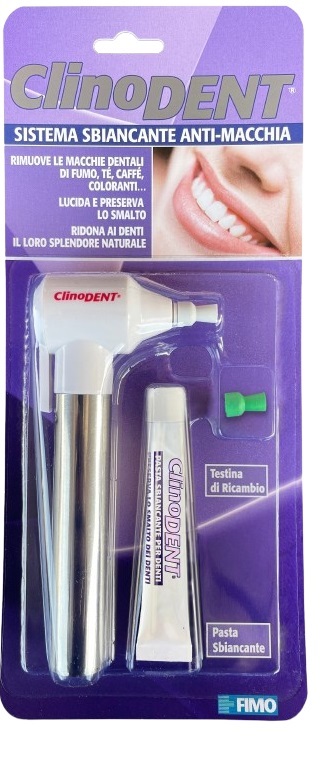 CLINODENT SISTEMA SBIANCANTE ANTIMACCHIA - goldeneffe.it