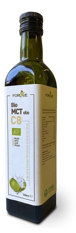 MCT OLIO C8 BIO 500 ML - goldeneffe.it