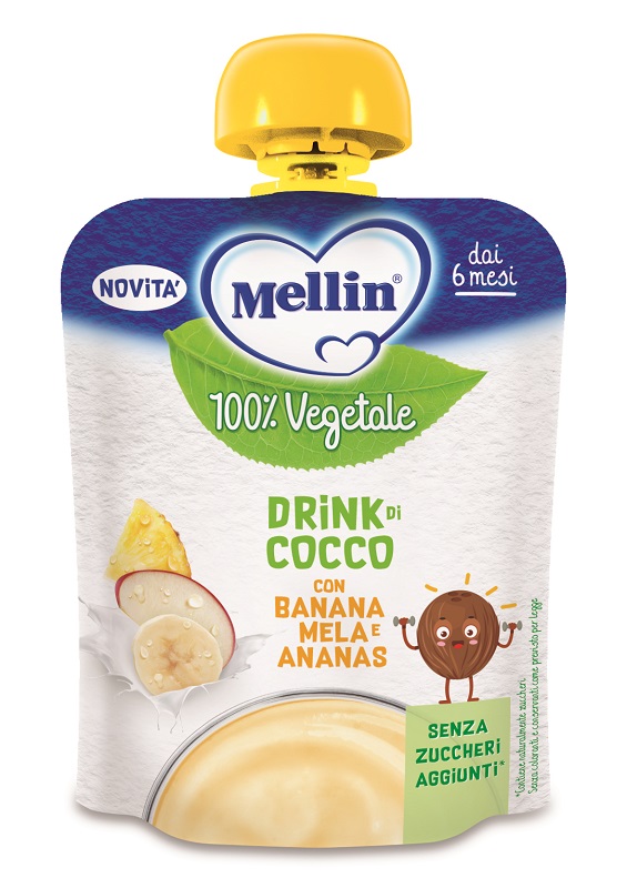MELLIN POUCH COCCO MELA BANANA ANANAS 90 G - goldeneffe.it