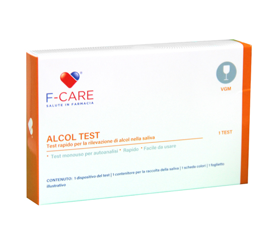 F CARE ALCOHOL TEST RAPIDO DIPSTICK - goldeneffe.it