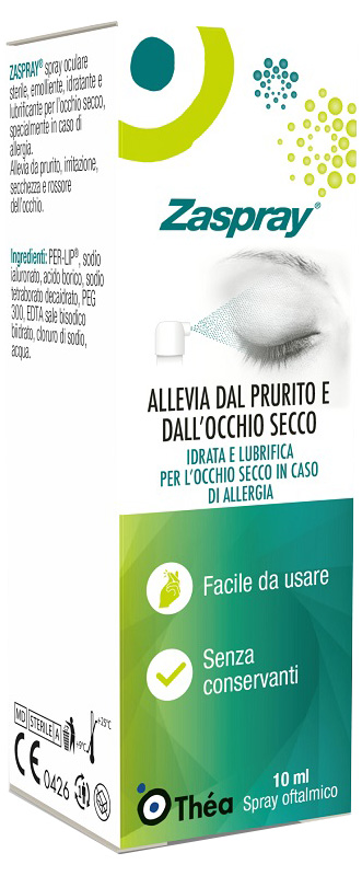 ZASPRAY SPRAY OCULARE 10 ML - goldeneffe.it