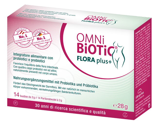 OMNI BIOTIC FLORA PLUS+ 14 BUSTINE DA 2 G - goldeneffe.it
