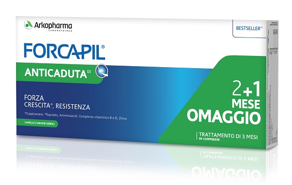FORCAPIL ANTICADUTA 90CPR 2+1 MESE IN OMAGGIO - goldeneffe.it
