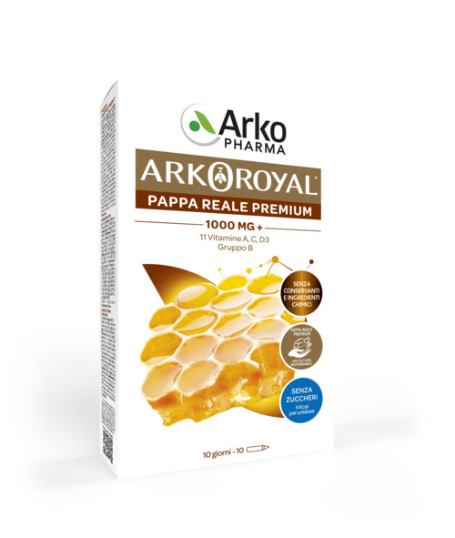 ARKOROYAL IMMUNITA' SENZA ZUCCHERO 10 FLACONCINI DA 15 ML - goldeneffe.it