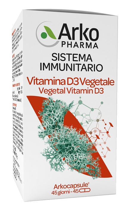 ARKOCPS VITAMINA D3 VEGETALE 45 CAPSULE - goldeneffe.it