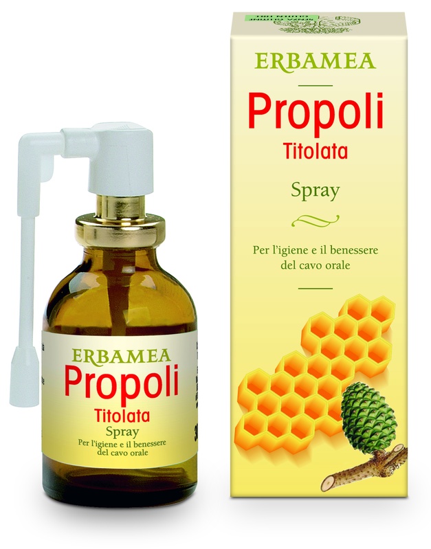 PROPOLI TITOLATA SPRAY 30 ML - goldeneffe.it