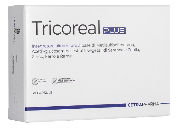 TRICOREAL PLUS 30 CAPSULE DA 550 MG - goldeneffe.it