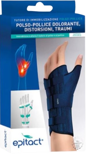 TUTORE POLSO/POLLICE PER TENDINITE EPITACT QUERV'ACTIV SINISTRO M - goldeneffe.it