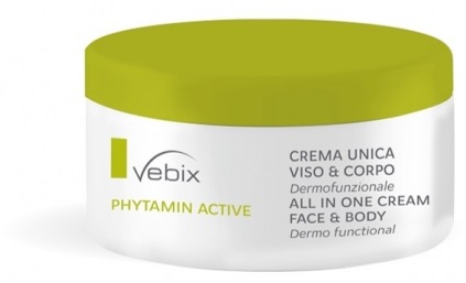 VEBIX PHYTAMIN E CREMA UNICA DERNOFUNSIONALE VISO E CORPO 300 ML - goldeneffe.it
