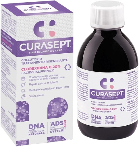 CURASEPT COLLUTORIO ADS DNA TRATTAMENTO RIGENERANTE 200 ML - goldeneffe.it
