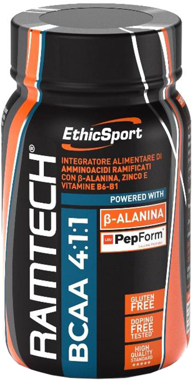RAMTECH BCAA 211 120 COMPRESSE 1500 MG - goldeneffe.it
