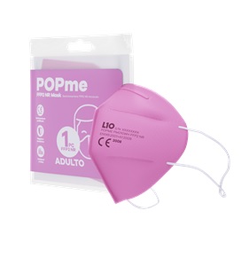POPME FFP2 MASK CE PINK - goldeneffe.it