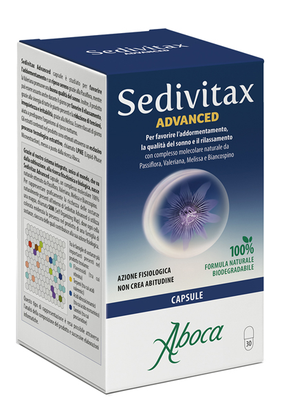 SEDIVITAX ADVANCED 30 CAPSULE - goldeneffe.it