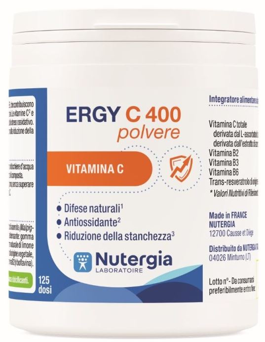 ERGY C 400 POLVERE 125 G - goldeneffe.it