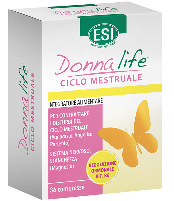 ESI DONNA LIFE CICLO MESTRUALE 36 COMPRESSE - goldeneffe.it