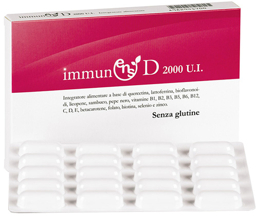 IMMUNENS D 2000 UI 20 CAPSULE - goldeneffe.it