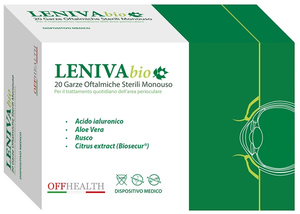 LENIVA BIOSECUR GARZE OFTALMICHE 20 PEZZI - goldeneffe.it