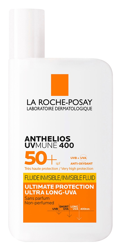 ANTHELIOS UVMUNE FLUIDO INVISIBILE SPF50+ SENZA PROFUMO 50 ML - goldeneffe.it