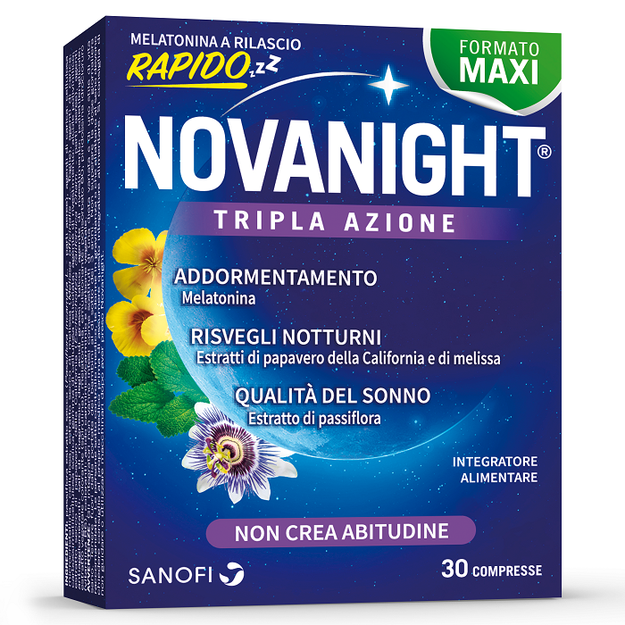 NOVANIGHT 30 COMPRESSE RILASCIO RADIDO NEW - goldeneffe.it